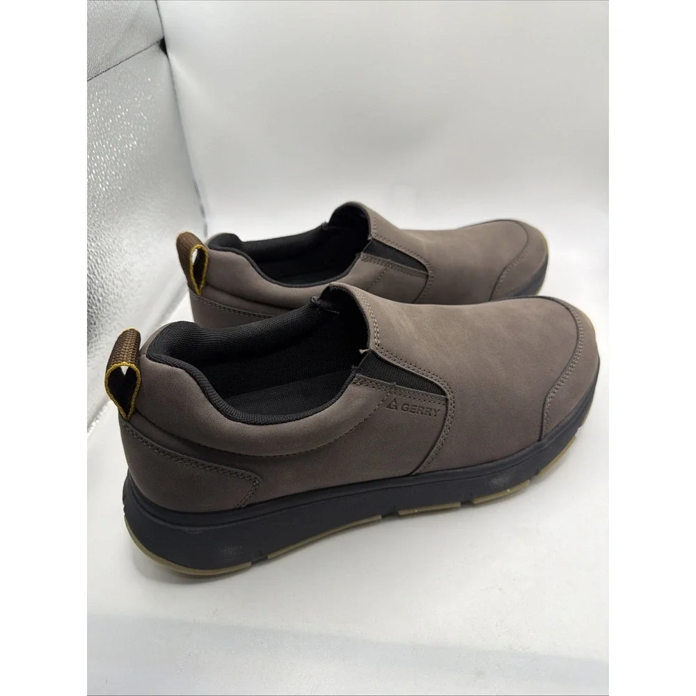 Gerry Men's Moc II Slip-On Shoes, Size 9 Brown